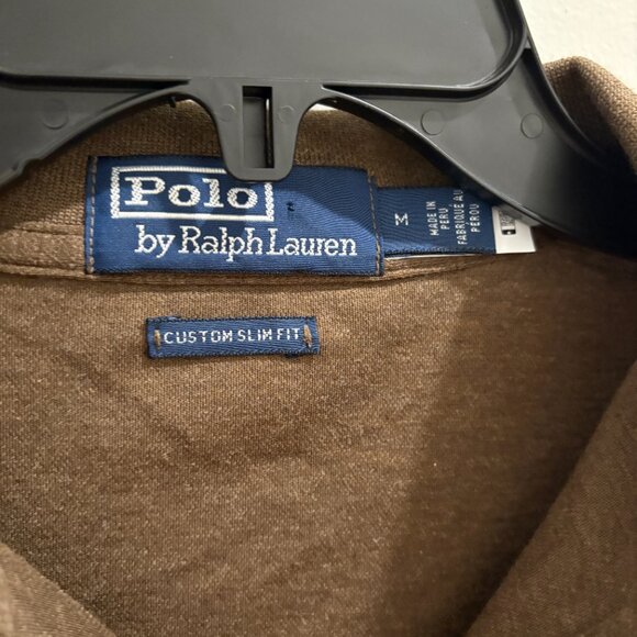 Ralph Lauren Men's Brown Medium Polo - Picture 2 of 2